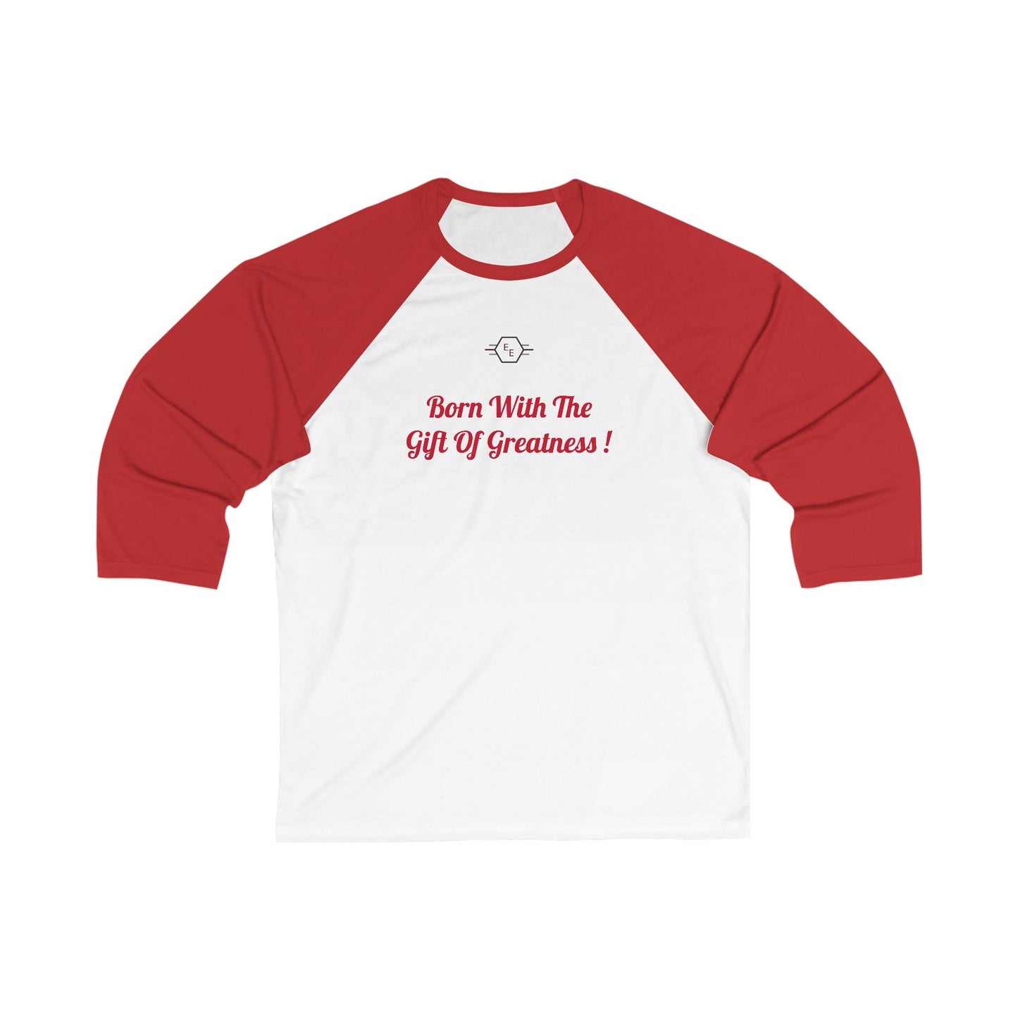 EE 3\4 Sleeve Baseball Tee