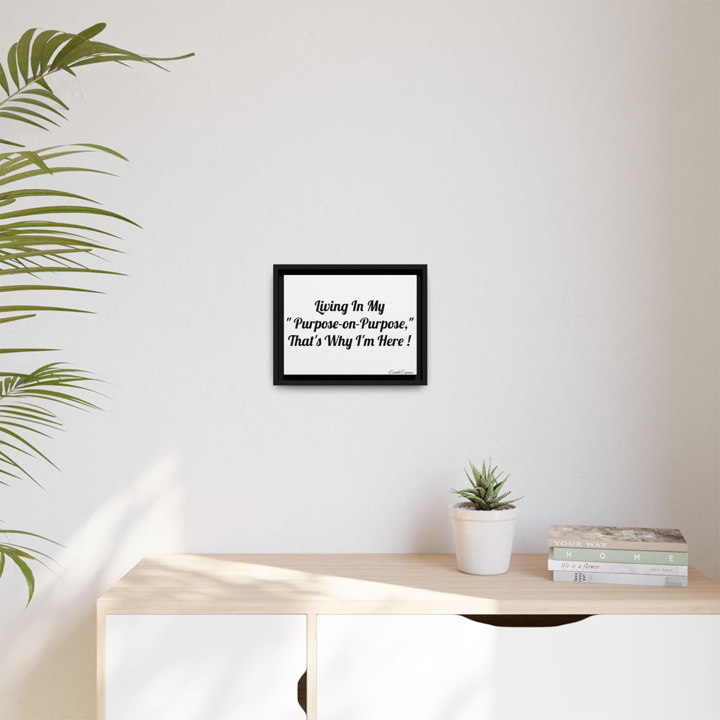 Black Frame Canvas