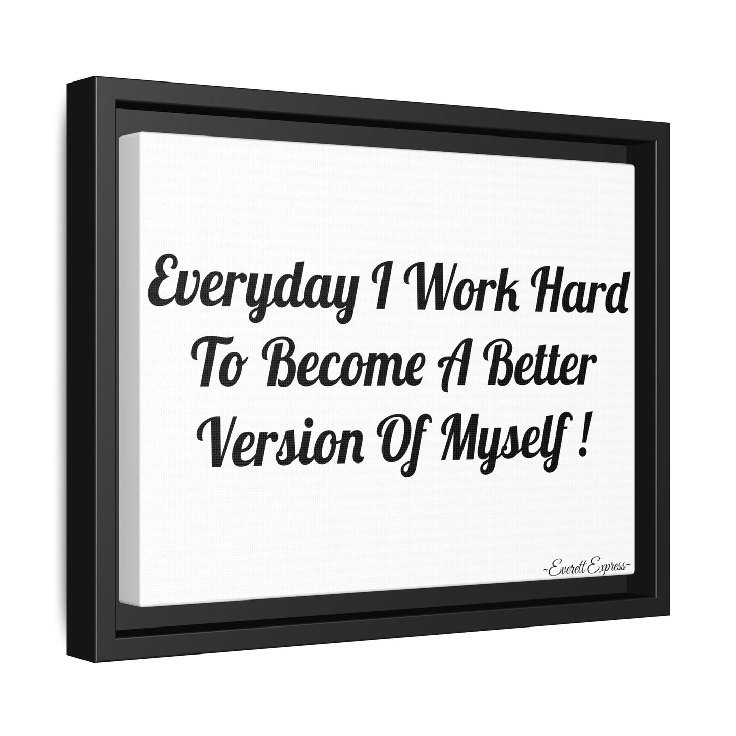 Black Frame Canvas
