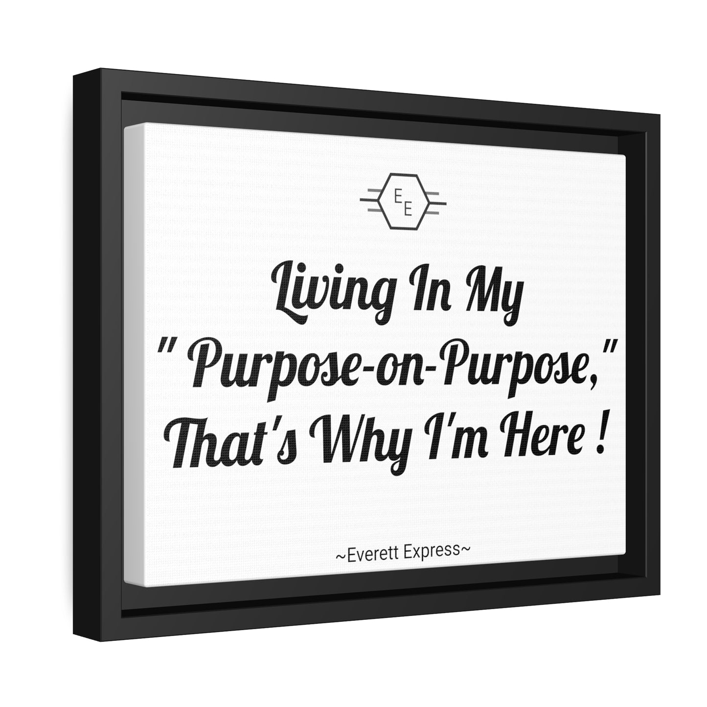 Black Frame Canvas