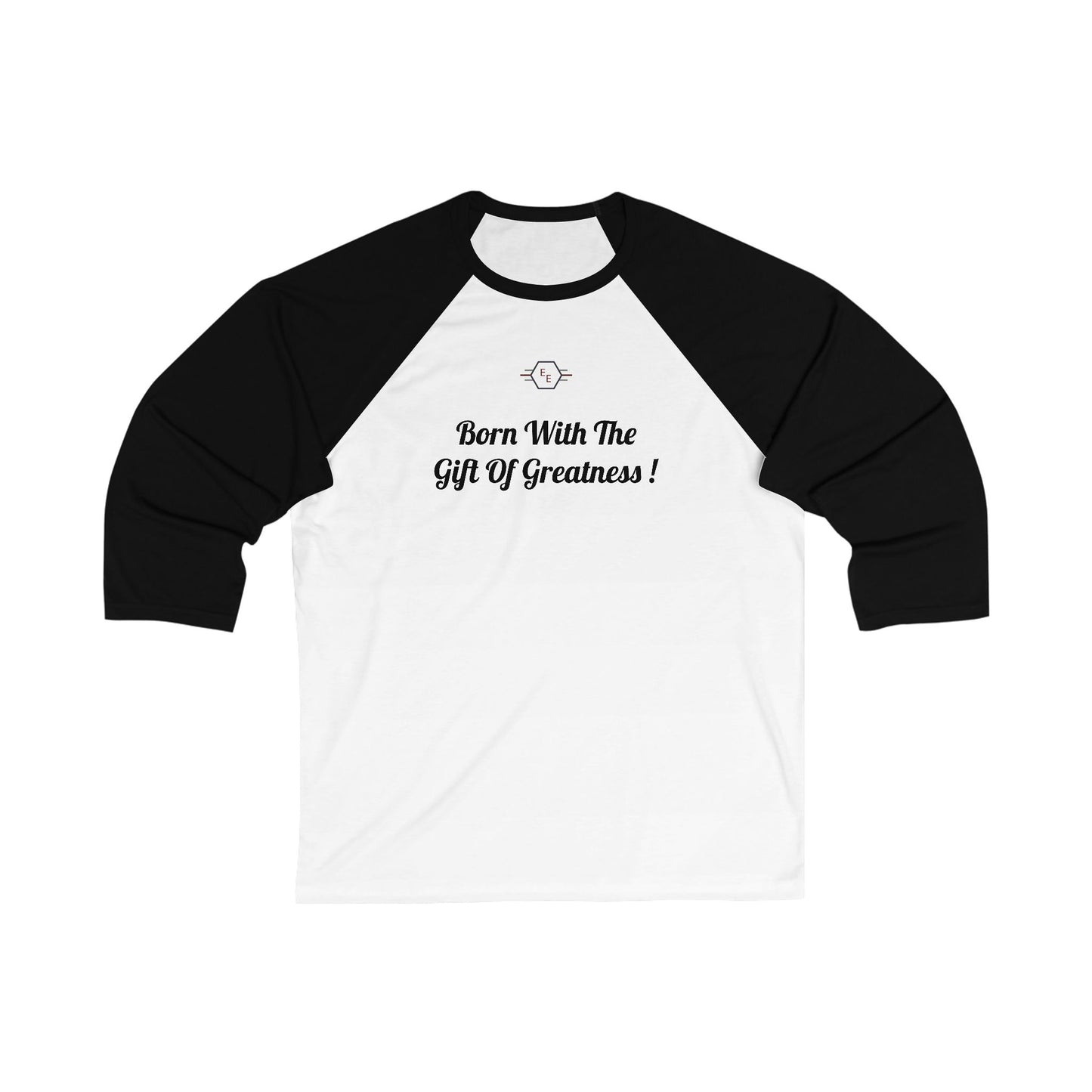 EE 3\4 Sleeve Baseball Tee