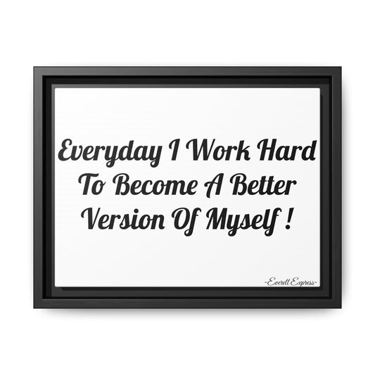 Black Frame Canvas