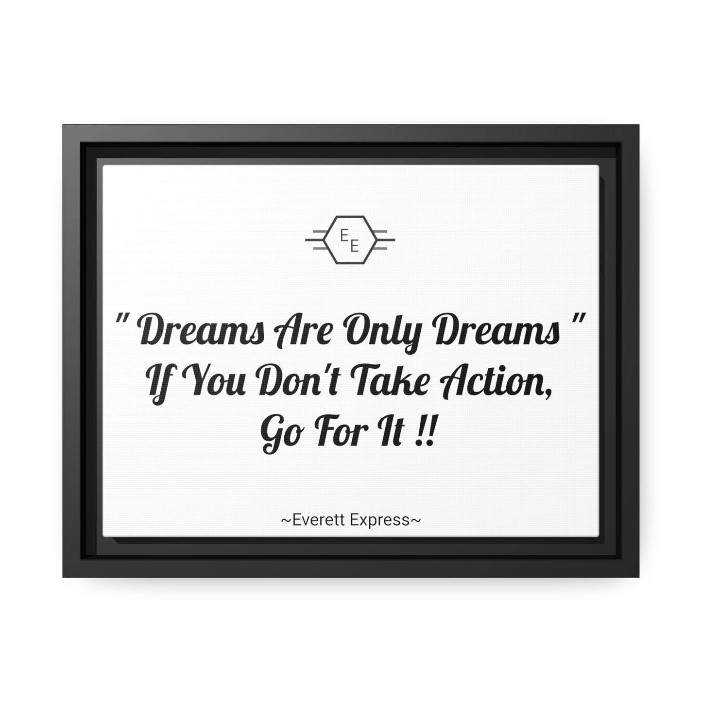 Black Frame Canvas