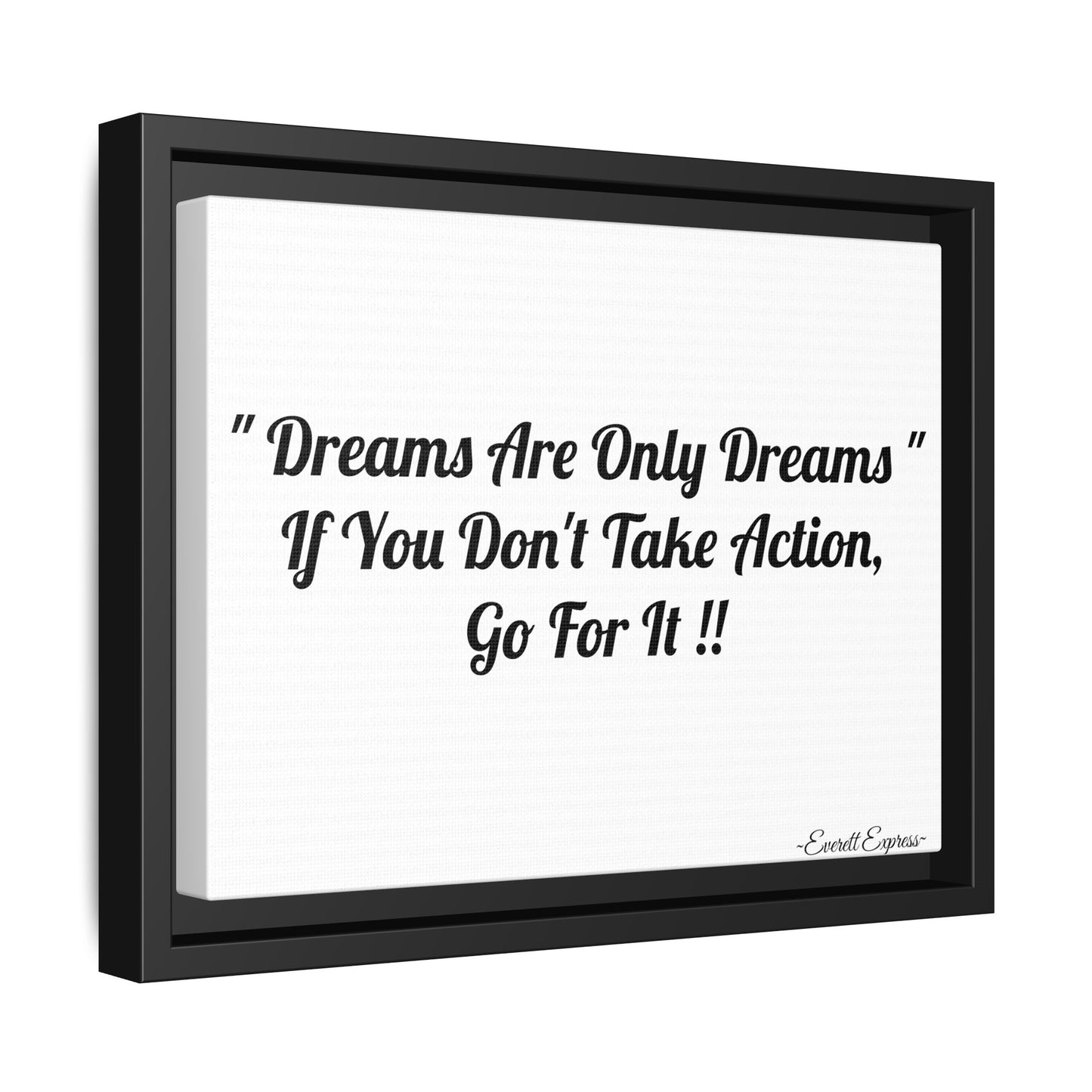 Black Frame Canvas