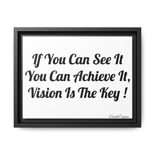 Black Frame Canvas