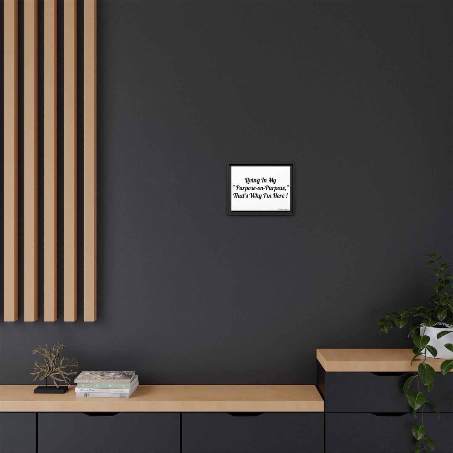 Black Frame Canvas