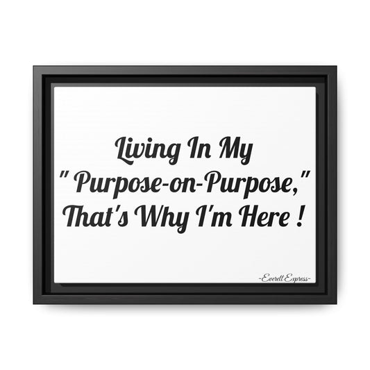 Black Frame Canvas