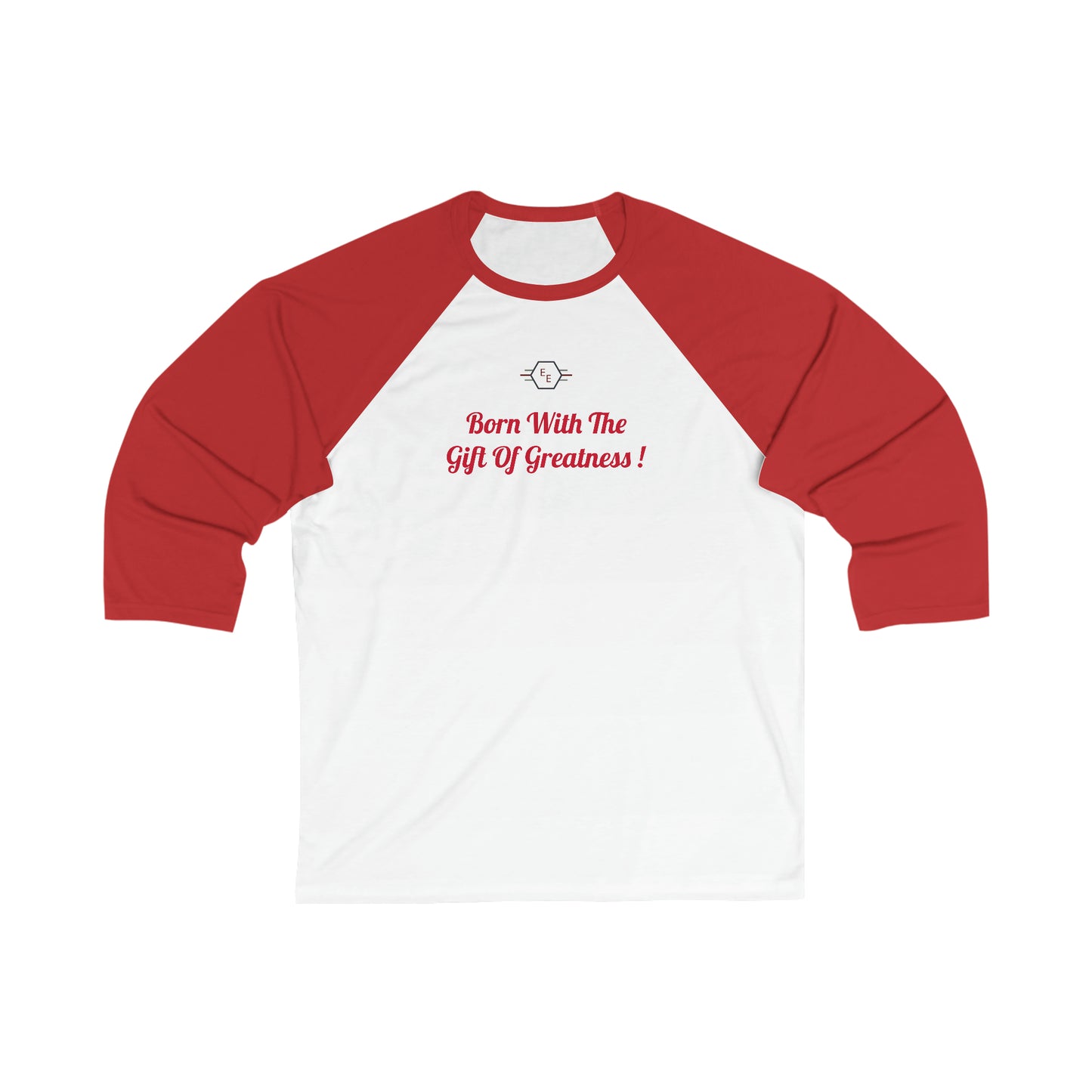 EE 3\4 Sleeve Baseball Tee